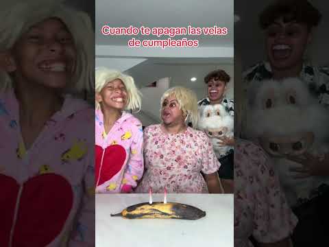 Cuando te apagan las velas de  Torta😝! #humor #comedia