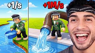 HER TIKLAMADA +1 GÖLDEN SU ÇEKTİM! - Roblox
