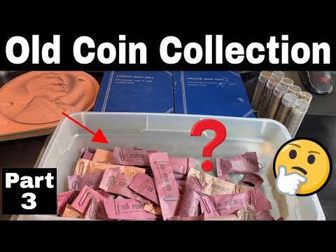 I Bought an Old Coin Collection With Old Wheat Penny Rolls