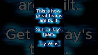 Built on people. Driven by purpose.Little reminders. Big results.🔥 Jay Wins. #jaywins #motivation