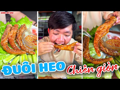 Vào Bếp Làm Món Đuôi Heo Chiên Giòn Và Cái Kết || BỉnhTV