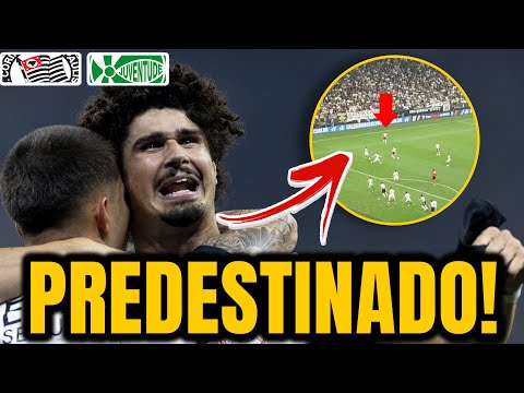 ERA O DESTINO! JOGADA COMPLETA DO GOL DE ANDRÉ RAMALHO EM PLANO ABERTO - CORINTHIANS 3X1 JUVENTUDE