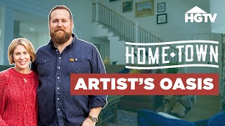 Museum-Worthy Home for Artist’s Family - Full Episode Recap | Home Town | HGTV