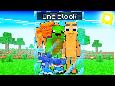 Gefangen Auf EINEM CHUNK mit BRAINROTS XXL in Minecraft!
