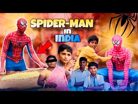 Spider-Man In Real Life | Public reactions 🤣 Spider-Man in India