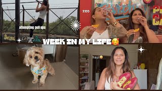 JEWELLERY HAUL, PULL-UPS AND MY DOG BEING MAD AT ME (vlog)