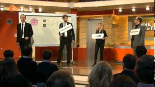 Die Anstalt - mediale Meinungsmathematik, wie Meinung beeinflusst wird