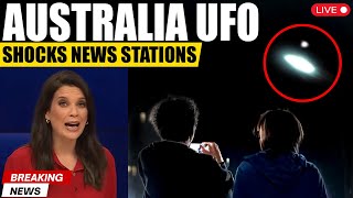 New UFO Footage in Australia SHOCKS Local News Stations!