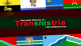 Flag band: Districts of Transnistria