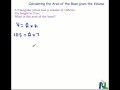 Calculating Volume and Surface Area