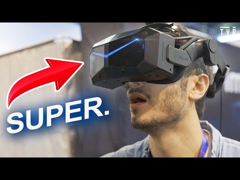 HANDS-ON with The Pimax Crystal SUPER & Wireless Adapter... I have some thoughts.