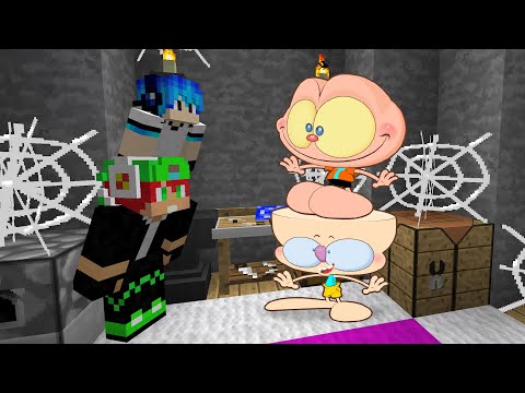FICAMOS CHOCADOS COM ESSA CRIATURA QUE APARECEU NO MINECRAFT ( MONGO E DRONGO )