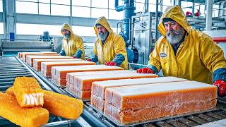 كيف يتم تصنيع اصابع السمك داخل المصنع؟ – fish fingers Factory