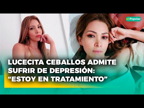 Lucecita Ceballos se SEPARÓ de su esposo y revela tener depresión #elpopular