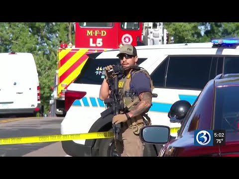 YouTube video thumbnail: ‘We’re Grieving With Everyone.’ Connecticut Reacts to Minneapolis Mass Shooting