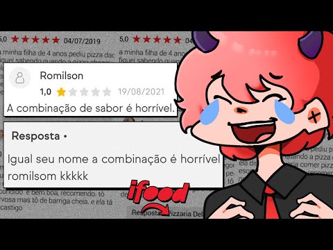AS MELHORES AVALIAÇÕES DO IFOOD