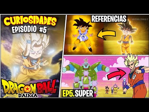 🔴+20 CURIOSIDADES del Episodio 5 de DAIMA que NO VISTE! || NARRADO por GOKU y VEGETA