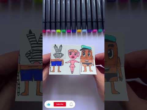 DIY cute emojis 🩷🤎 #diy #papercraft #brainrot #cartoon #craft #thingstodo #art