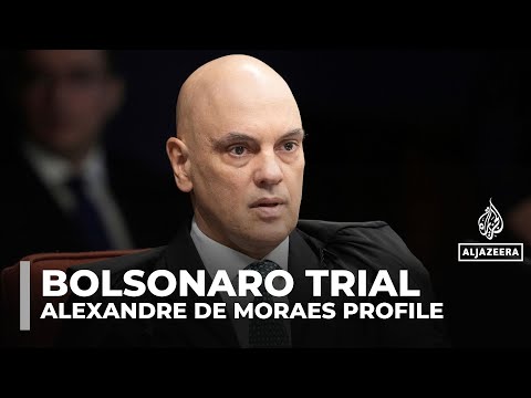 YouTube video thumbnail: Alexandre de Moraes: Brazil’s Supreme Court Judge Leading Jair Bolsonaro Trial