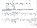 Chemical Reaction Concepts and Calculations