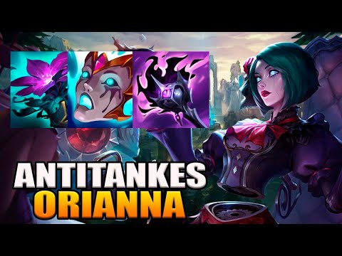 ORIANNA ANTITANKS BUILD JUNGLA! LO QUE METE LA BARBIE!