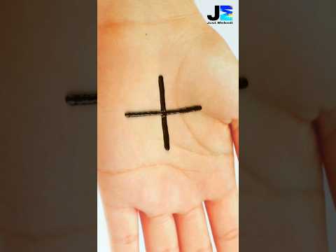 New Trick mehndi design for beginners #easymehndi #mehandi