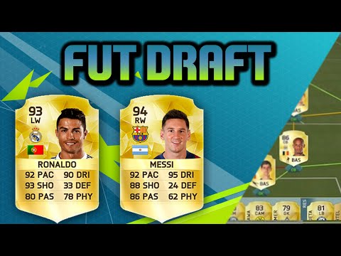 RONALDO + MESSI IN THE SAME TEAM = FUT DRAFT HEAVEN - FIFA 16