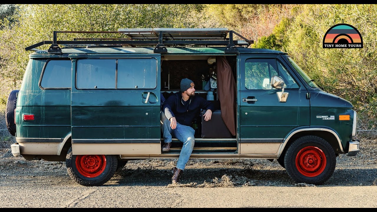 Stealth Budget DIY Camper Van Walkthrough – .5k Total Tiny House Cost