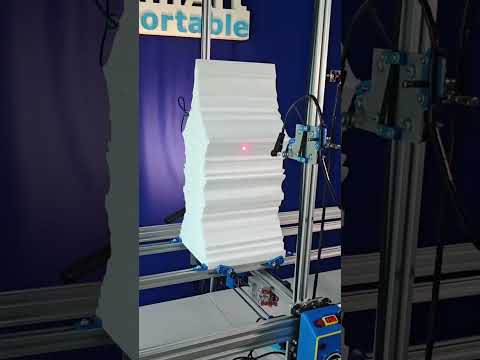 ตัดโฟมบุษบก3D foam cut. NC7 FoamArt Thailand. CNC hot wire foam cutter.