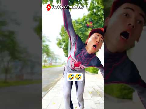 Spiderman throws Spidergirl into the dustbin #shorts #monster #gorilla #spiderman