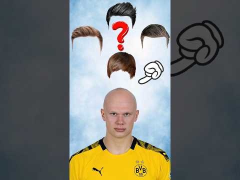 Haaland Hairstyle ❌ #football #futbol #haaland #shorts #footballedits #fifa #soccer