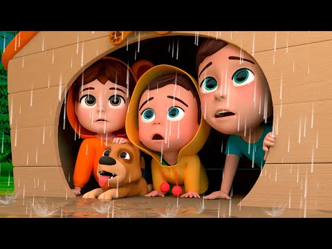 Rain Rain Go Away (Puppy Edition) | Lalafun Nursery Rhymes & Kids Songs