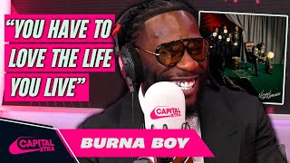 Burna Boy breaks down ‘No Sign of Weakness’ album track list & shares BTS stories 💿👀 | Capital XTRA