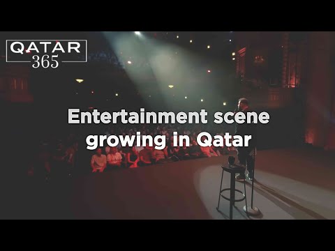YouTube video thumbnail: Laugh, Dance, Eat, Repeat: A Look At Qatar’s Entertainment Scene