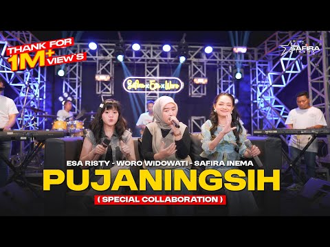 Safira Inema, Esa Risty & Woro Widowati - Pujaningsih I Kolaborasi Spesial (Official Music Live )