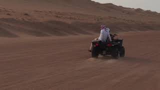 Family Quad Biking in Oman