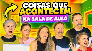 COISAS QUE ACONTECEM NA SALA DE AULA - compilado especial de férias