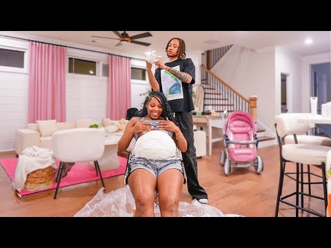PREGNANCY BELLY CAST AT 38 WEEKS PREGNANT!