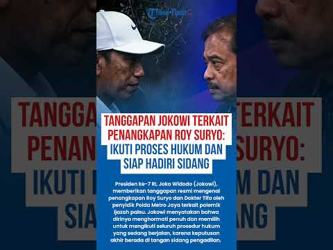 Tanggapan Jokowi Terkait Penangkapan Roy Suryo Ikuti Proses Hukum dan Siap Hadiri Sidang