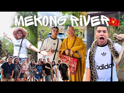 NAG-TOUR SA MEKONG RIVER ANG MGA BAYUT! (ANG SAYA SA VIETNAM!!) 🇻🇳