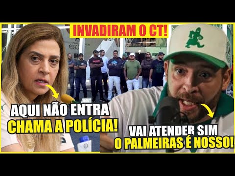 TORCIDA ORGANIZADA INVADE CT DO PALMEIRAS PARA COBRAR TIME DEPOIS DA DERROTA E VIRA CASO DE POLÍCIA