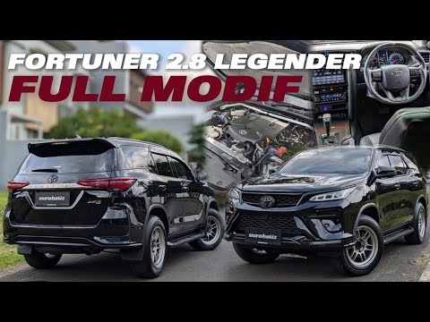 TOYOTA FORTUNER 2.8 LEGENDER FULL MODIFIKASI