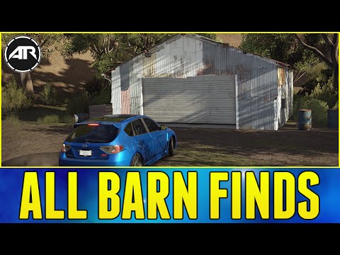 Forza Horizon 3 : ALL BARN FINDS + LOCATIONS!!!