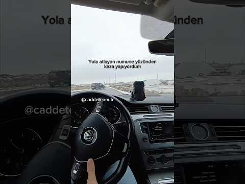 Kaza atlattıktan sonra erkekler