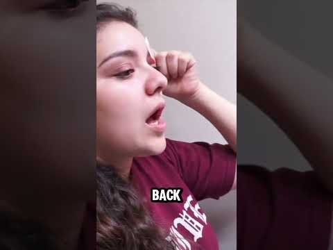 Waxing Wifeys EyeBrow!! ๐๐คฃ #funny #rodsquad #shorts