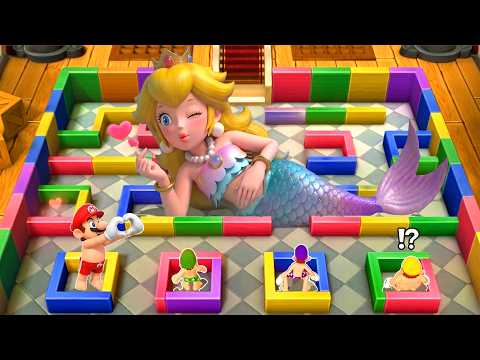 【マリオパーティ10】マリオVSルイージVSワルイージVSワリオ!究極の4人ミニゲーム決戦#マリオパーティ10 #マリオ #ルイージ