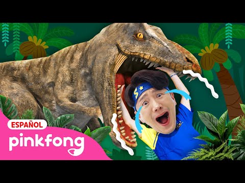 Misión de Supervivencia: ¡Escapa del Dinosaurio Gigante! | SOS! Survival Sammy | Pinkfong en español