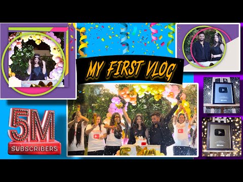 My first #vlog  ( 5 million celebrations party )