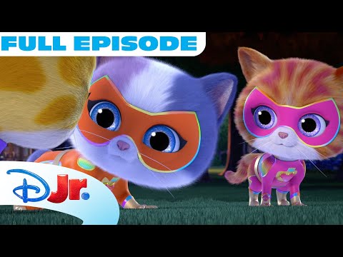 SuperKitties Full Episode | Bone Bandit/Cheesy Chase | S2 E6 |  @disneyjr