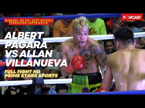 The Return  2022 | Albert Pagara vs Allan Villanueva Full Boxing Fight | Prime Stags Sports